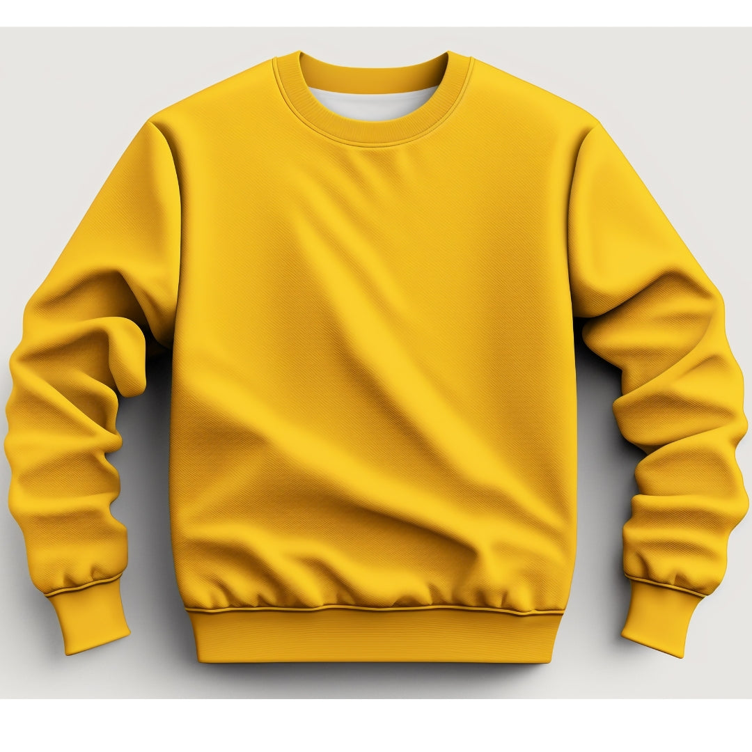 Sweatshirt - Mustard Yellow - The Shophaul Designs