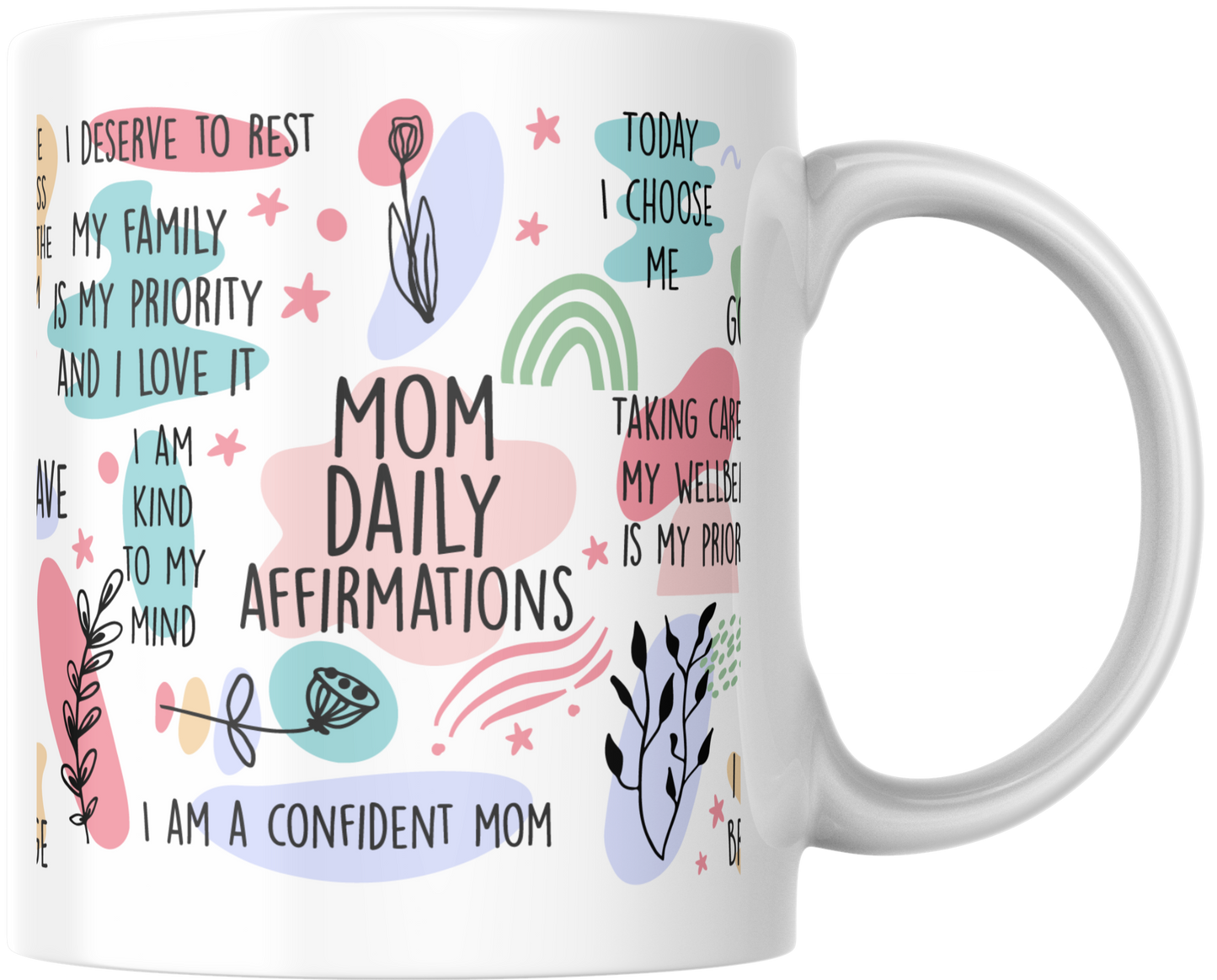 Mom Daily Affirmation Coffee Mug