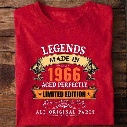 Legends Made in 1966 Unisex T-Shirt