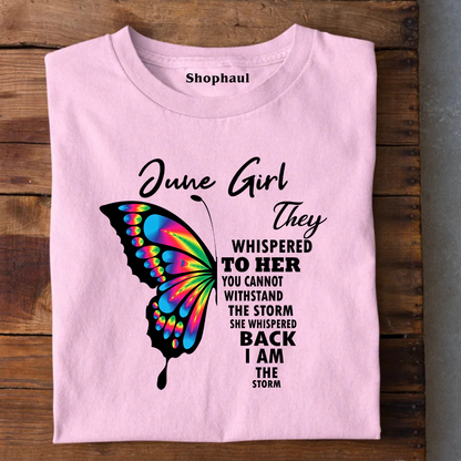 June Birthday Girl T-Shirt