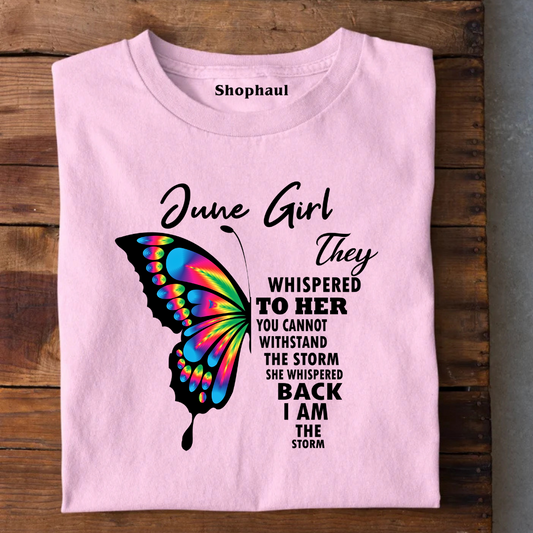 June Birthday Girl T-Shirt