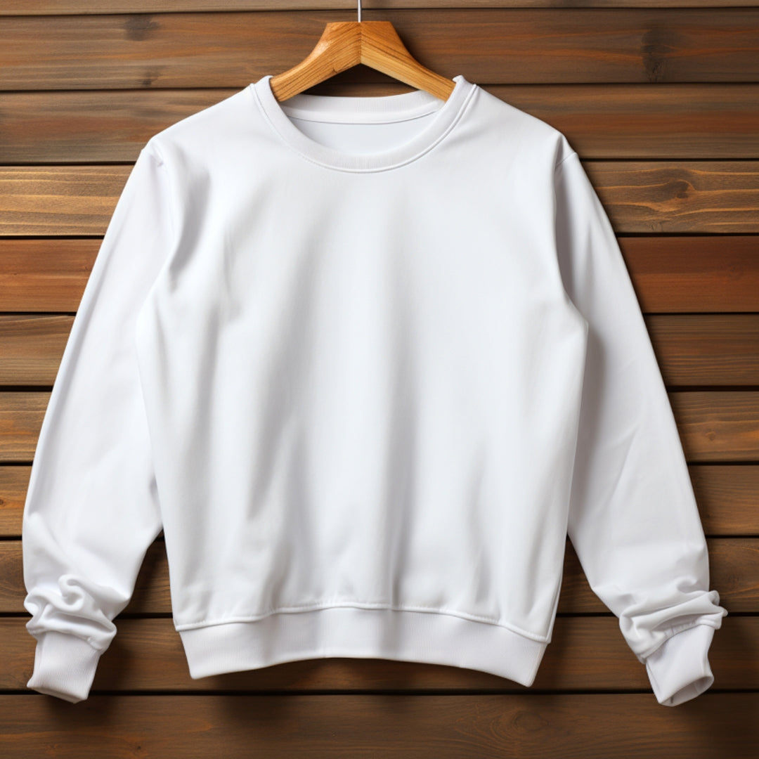 Sweatshirt - White - The Shophaul Designs