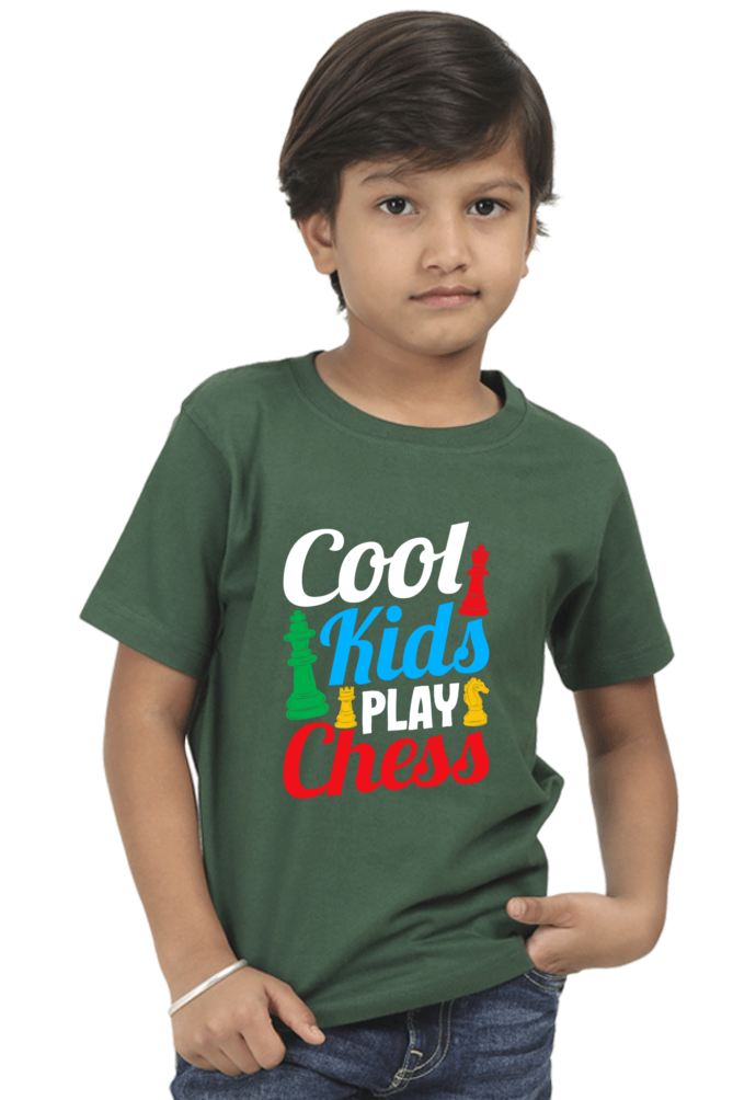 Kids Cools Kids Play Chess T-Shirt