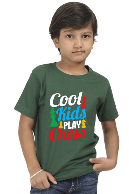 Kids Cools Kids Play Chess T-Shirt