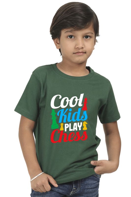 Kids Cools Kids Play Chess T-Shirt