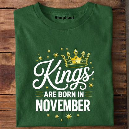 Kings Born in November T-Shirt