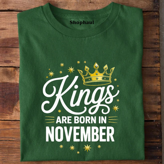 Kings Born in November T-Shirt