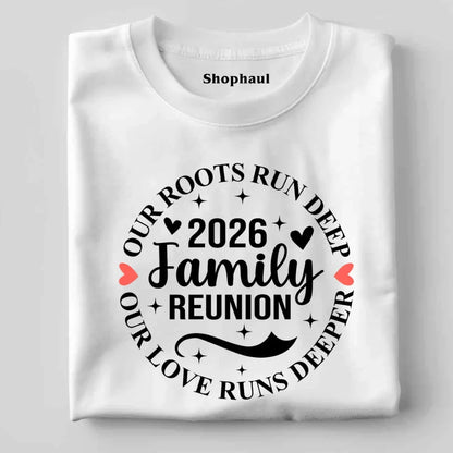 Family Reunion T-Shirt - Baby Blue / XS 