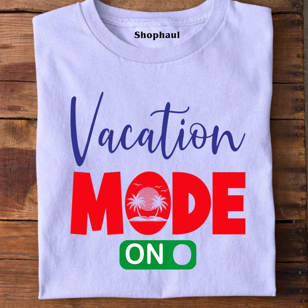 Family Holiday T-Shirt - White / S family travel tshirt,travel tshirt for friends,vacation mode on,vacation mode tshirt