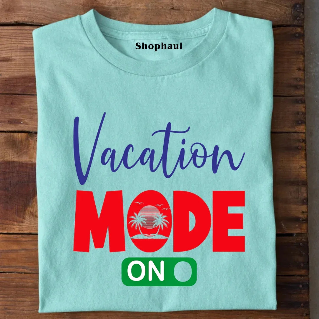 Family Holiday T-Shirt - White / S family travel tshirt,travel tshirt for friends,vacation mode on,vacation mode tshirt