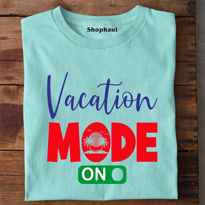 Family Holiday T-Shirt - White / S family travel tshirt,travel tshirt for friends,vacation mode on,vacation mode tshirt