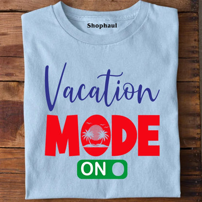 Family Holiday T-Shirt - White / S family travel tshirt,travel tshirt for friends,vacation mode on,vacation mode tshirt