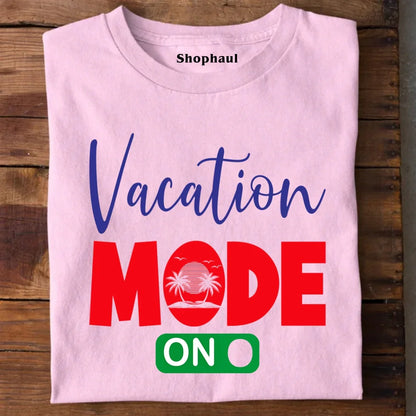 Family Holiday T-Shirt - White / S family travel tshirt,travel tshirt for friends,vacation mode on,vacation mode tshirt