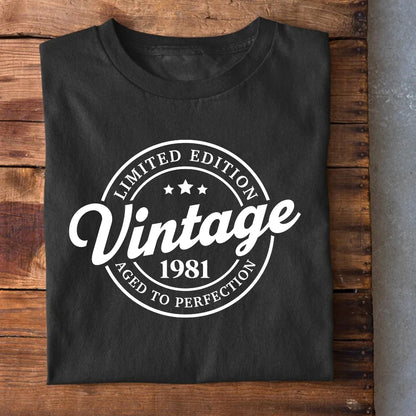 Vintage 1981 Birthday T-Shirt
