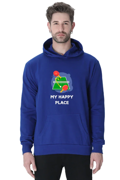 Table Tennis Happy Place Hoodie - Unisex