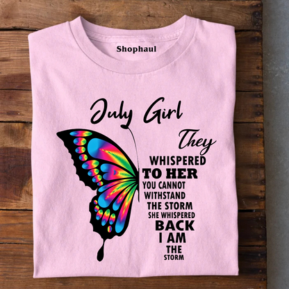 July Birthday Girl T-Shirt