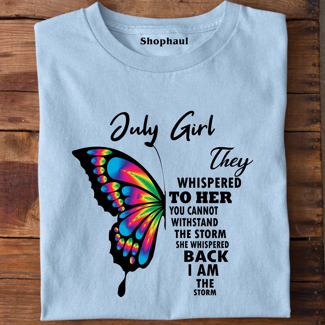 July Birthday Girl T-Shirt