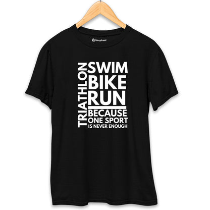 Triathlon T-Shirt  Black-XXL