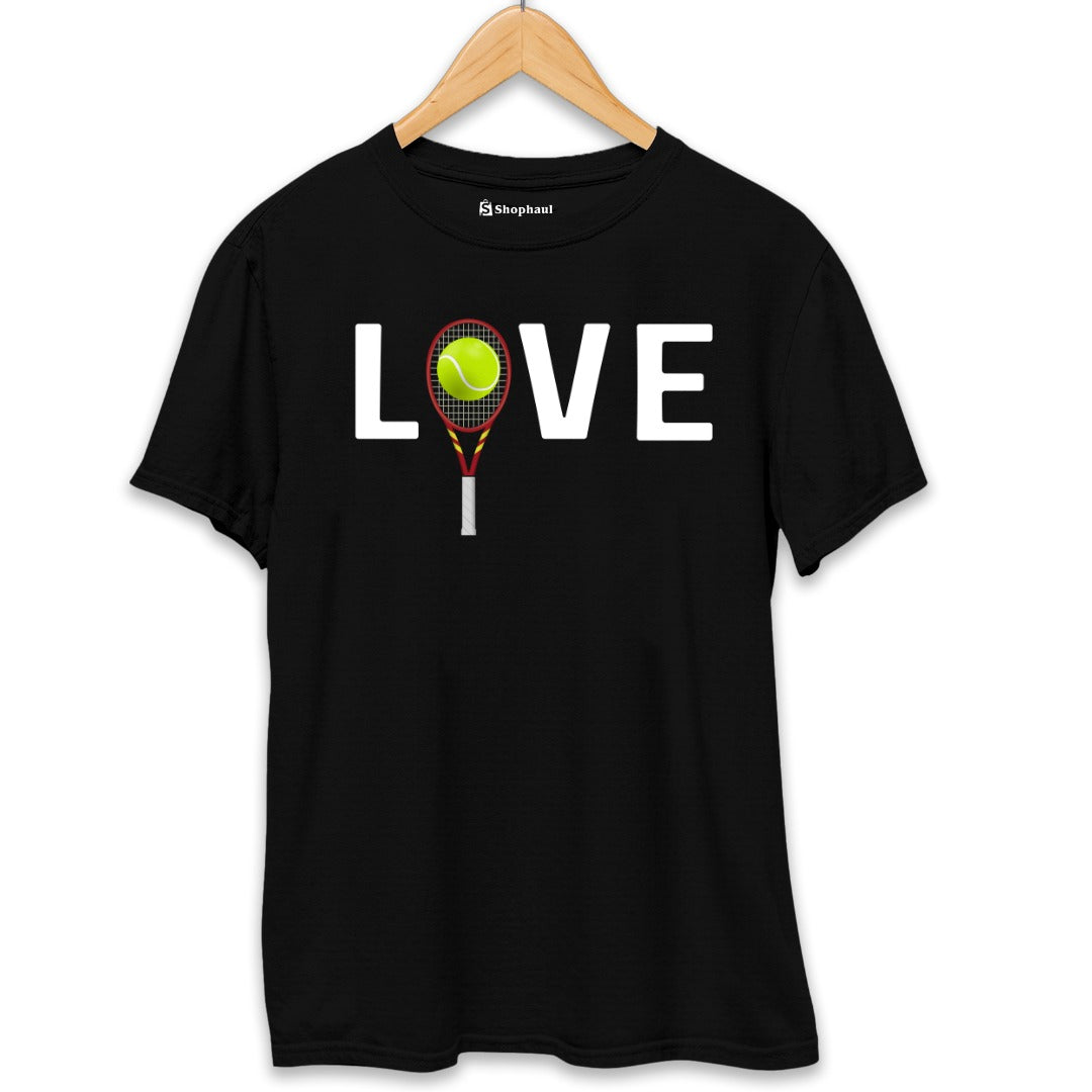 Love Tennis T-Shirt The Shophaul