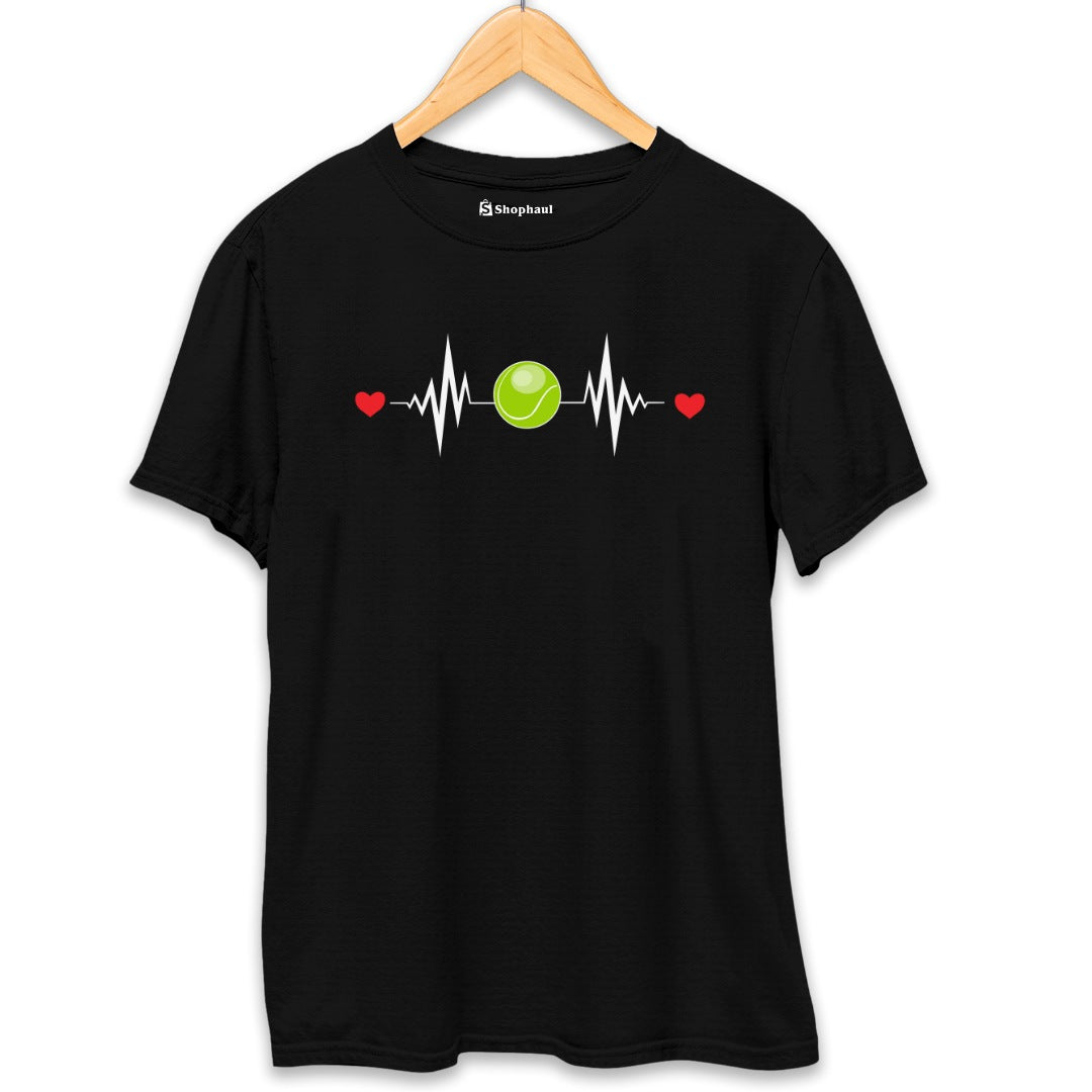 Tennis Heartbeat T-Shirt The Shophaul