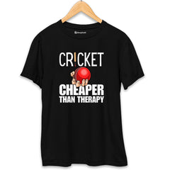 Cricket is my Therapy T-Shirt