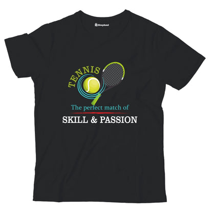 Kids Tennis is perfect match of Skill and Passion T-Shirt The Shophaul