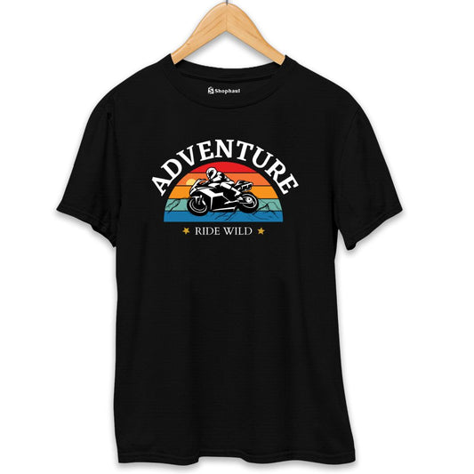 Adventure Wild Ride Biker T-Shirt The Shophaul