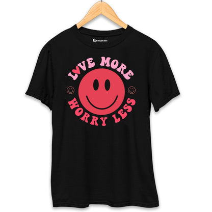 Love More Worry Less T-Shirt The Shophaul