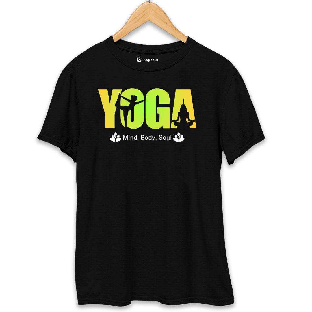 Mind Body Soul Yoga T-Shirt The Shophaul