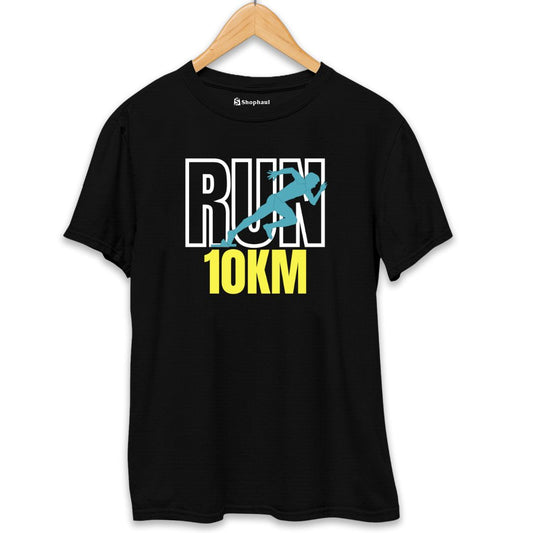 RUN 10KM Running T-Shirt The Shophaul