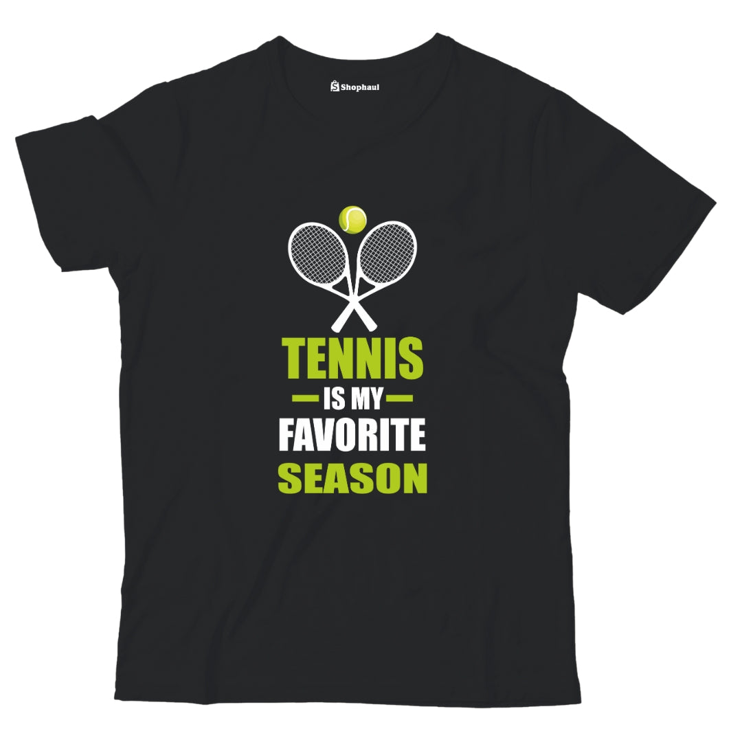 Kids Tennis is my Favorite Season T-Shirt The Shophaul