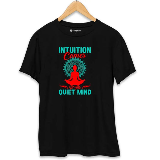 Intuition Comes Yoga t-Shirt