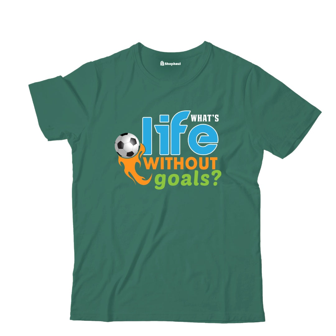 Kids What's Life without Goal T-Shirt The Shophaul