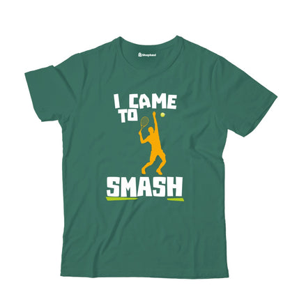 Kids I Came to Smash Tennis T-Shirt The Shophaul