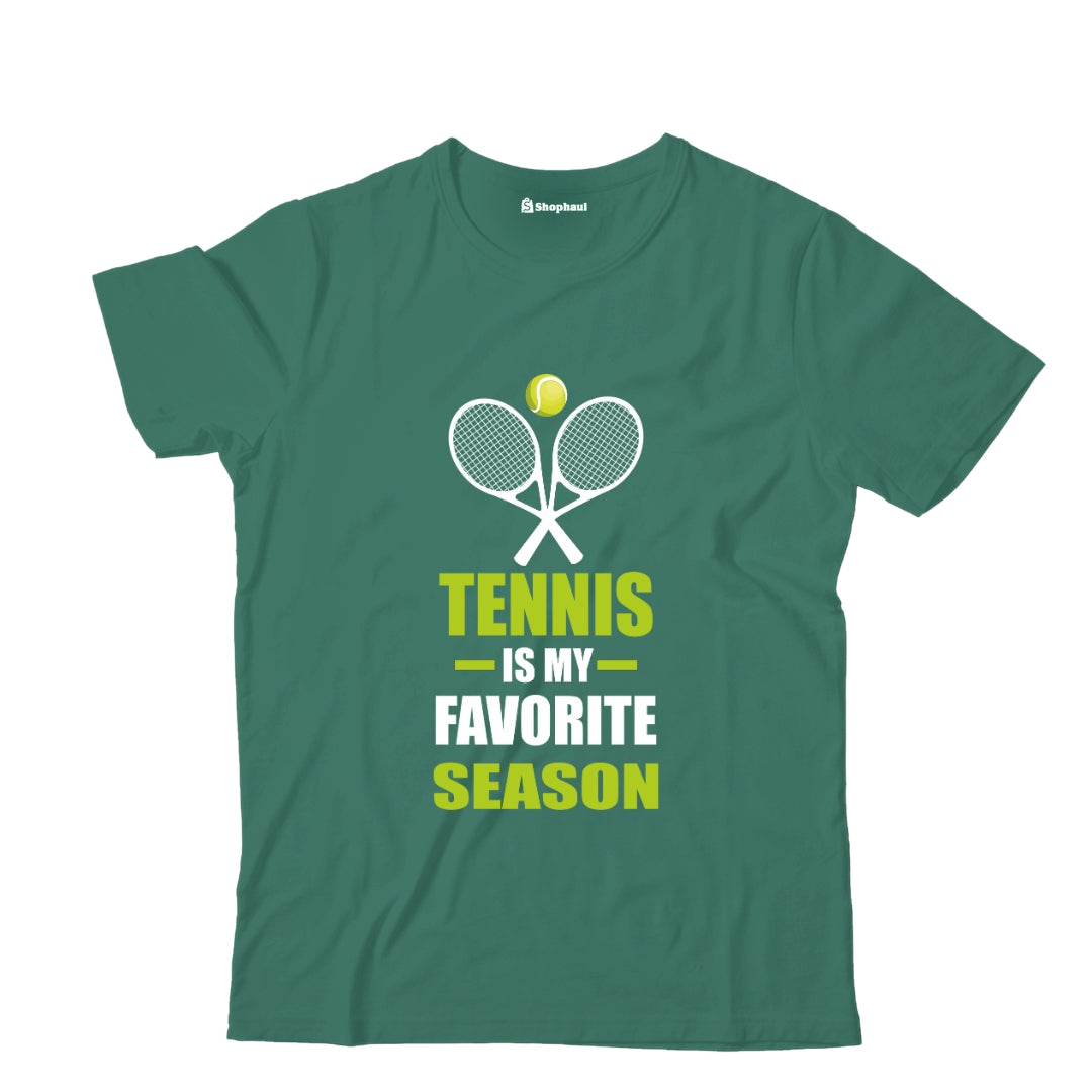 Kids Tennis is my Favorite Season T-Shirt The Shophaul