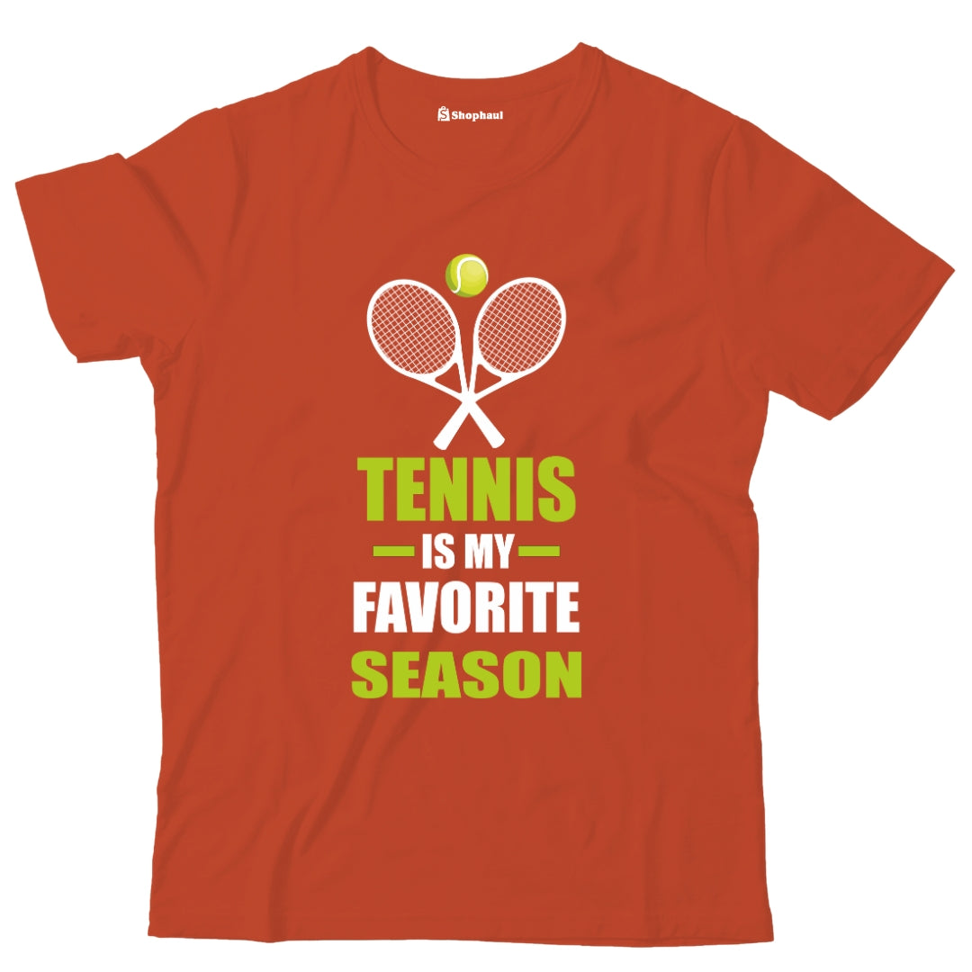 Kids Tennis is my Favorite Season T-Shirt The Shophaul