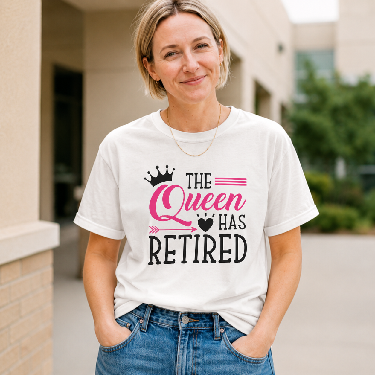 The Queen Has Retired T-Shirt