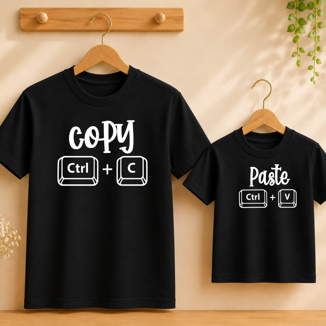 Copy Paste Matching tshirt Copy Paste Matching tshirt - Default Title