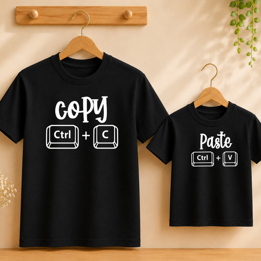Copy Paste Matching tshirt