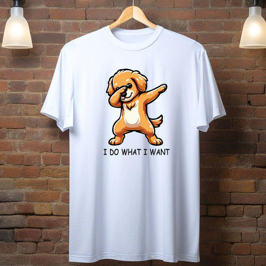 I Do What I want Dog T-Shirt (Clearance Sale)