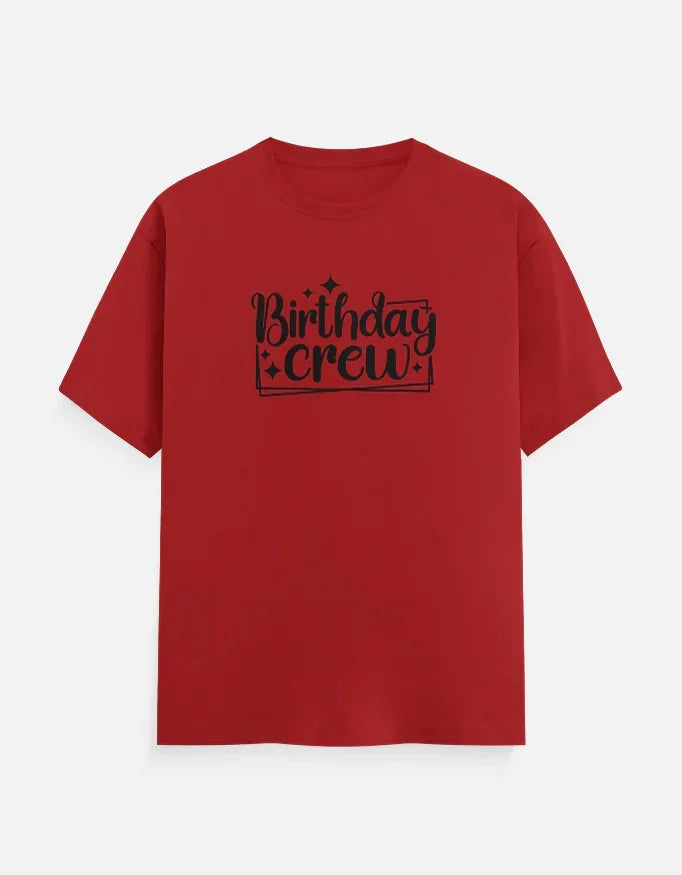 Birthday T-Shirt for Group Men and Women