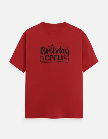 Birthday T-Shirt for Group Men and Women