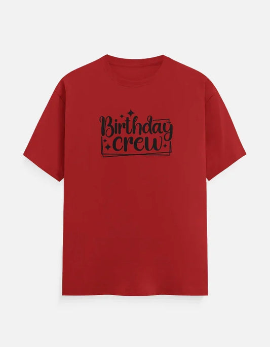 Birthday T-Shirt for Group Men and Women