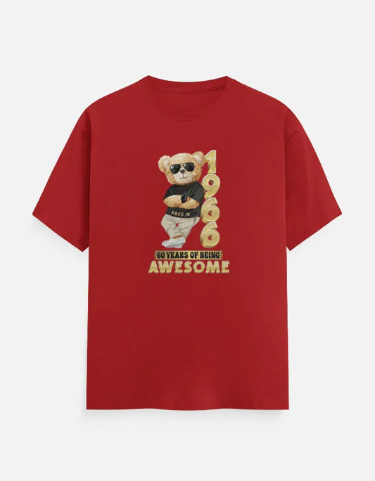 1966 | 60 Years being awesome teddy T-Shirt