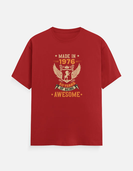 Made in 1976 | 50 Years of being Awesome T-Shirt