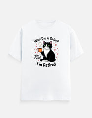 I'M Retired Cat T-Shirt