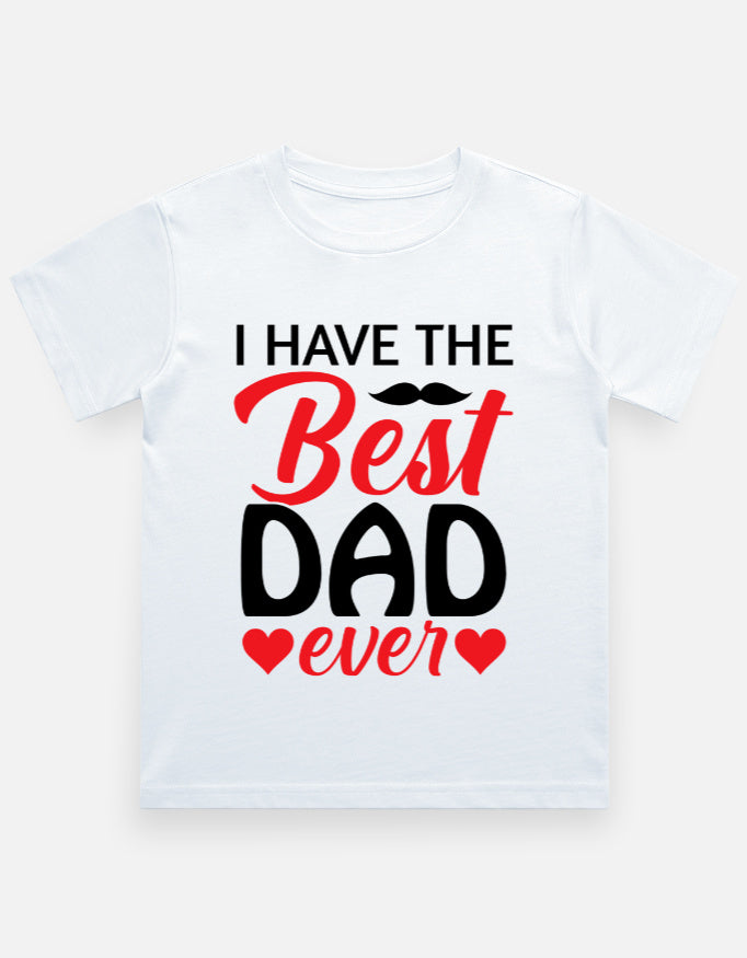 Best DAD Ever - Dad Son Matching T-Shirt Outfit The Shophaul Designs
