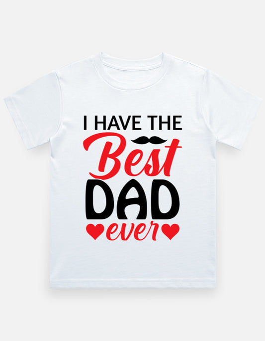 Best DAD Ever - Dad Son Matching T-Shirt Outfit The Shophaul Designs