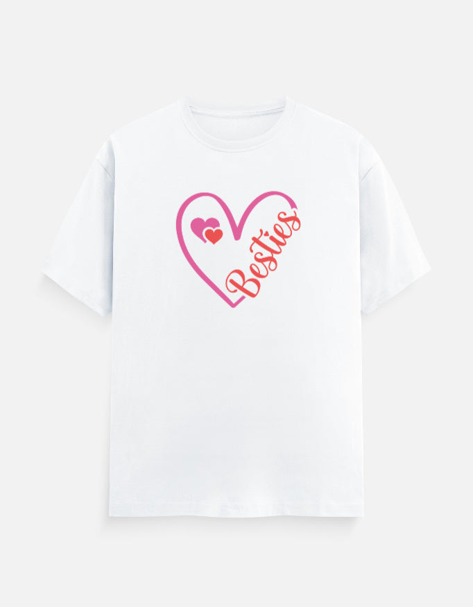 Besties Love Art T-Shirt