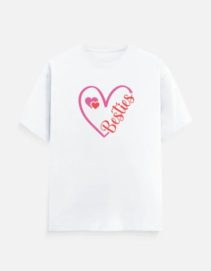 Besties Love Art T-Shirt